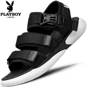 Youju Yi - Giày đế xuồng nam mỏng Playboy phiên bản Hàn Quốc của những đôi giày đi biển thoáng mát, mát mẻ - Giày thể thao / sandles