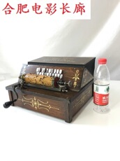 Виниловый проигрыватель 1907年代西洋古董手摇风琴盒 音乐盒