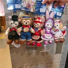 Брелок 上海迪士尼 秋季田园系列达菲雪莉玫星黛露可琦安钥匙扣挂件包挂 Disney