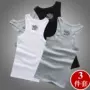 Áo không tay nam cotton XL phần mỏng thấm mồ hôi vest béo thể thao mùa hè áo nỉ - Lót áo thể dục chấm com