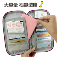 Модная универсальная сумка для паспорта для путешествий, бумажник, сумка-органайзер, многоцветная сумка с петлей на руку, картхолдер