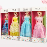 House Barbie Set Gift Box Girl Princess Extra Large Single Simulation Doll Children Đồ chơi - Búp bê / Phụ kiện bộ trang điểm cho bé