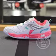 Li Ning chính hãng giày cầu lông Giày nữ hàng loạt cầu lông chống trượt mùa hè giày thể thao nữ Giày dép AYTM072 - Giày cầu lông