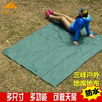 Thảm trải sàn ngoài trời Sanfeng dày chống thấm dày 210T 210D thảm cắm trại dã ngoại có thể được sử dụng như một tán cây - Thảm chống ẩm / Mat / Gối tấm thảm xốp