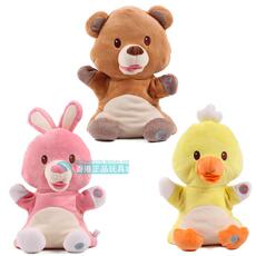 Мягкая игрушка 包邮日版iwaya公仔录音毛公仔黄鸡兔熊毛绒公仔儿童礼物