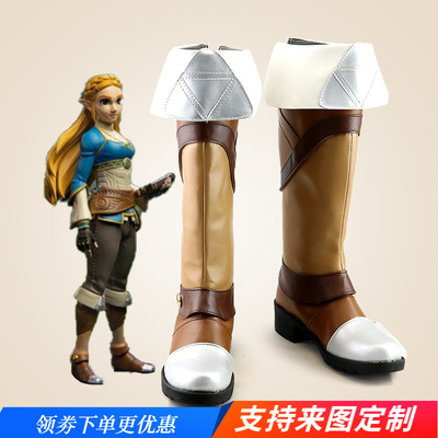 taobao agent Zelda legend female lead cosplay shoes cos shoes to draw