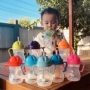 Úc nhập khẩu ban đầu bbox cốc uống sippy cup vành đai chống vỡ xử lý rò rỉ chống đập cốc - Tách chai đựng nước