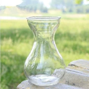 Hoa thủy canh, bình thủy canh, củ lục bình, chai màu xanh lá cây, chai nước, thủy tinh hạng nhất - Vase / Bồn hoa & Kệ
