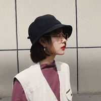 Японская маленькая пиляльная шляпа Женская летняя простота декоративная горшка -шапка хлопковая сосна плотно регулируемая туризм затенение солнца шляпа