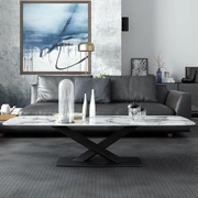 Nordic đá cẩm thạch bàn cà phê thiết kế tối giản đồ nội thất phòng khách hiện đại và sáng tạo thời trang cá tính bảng trà ngành công nghiệp phong cách - Bàn trà