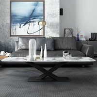 Nordic đá cẩm thạch bàn cà phê thiết kế tối giản đồ nội thất phòng khách hiện đại và sáng tạo thời trang cá tính bảng trà ngành công nghiệp phong cách - Bàn trà bàn tiếp khách