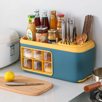 多功能调料盒置物架刀架筷子架调味品置物架厨房调料储物收纳神