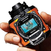 Máy ảnh chống nước thể thao Ricoh Ricoh WG-M1 Lặn ngoài trời ba máy ảnh kỹ thuật số chính hãng chống mới - Máy ảnh kĩ thuật số