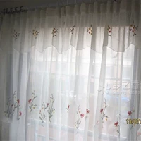 Оригинальный отдельный готовый занавес на вышивном занавеске для вышивки на экране простая балконная спальня гостиная