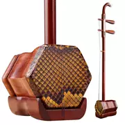 Tre Linsheng gỗ gụ chạm khắc erhu Handmade da lộn người mới bắt đầu giới thiệu thực hành nhạc cụ dân tộc - Nhạc cụ dân tộc