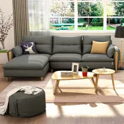 Bắc Âu căn hộ nhỏ sofa công nghệ vải ba kết hợp phòng khách hiện đại đơn giản sofa vải chaise đồ nội thất - Nội thất khách sạn