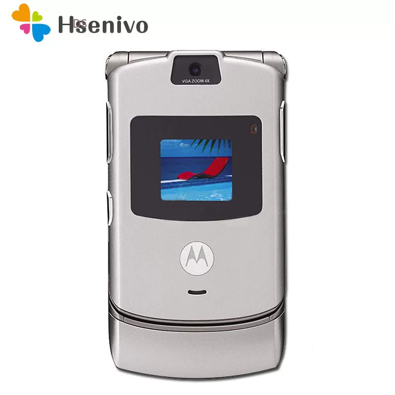 Оригинальный Motorola Razr V3 100% хорошее качество мобильного телефона