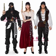 Halloween hóa trang cosplay Caribe nữ cướp biển trang phục cướp biển trang phục người lớn Thuyền Trưởng Jack trang phục