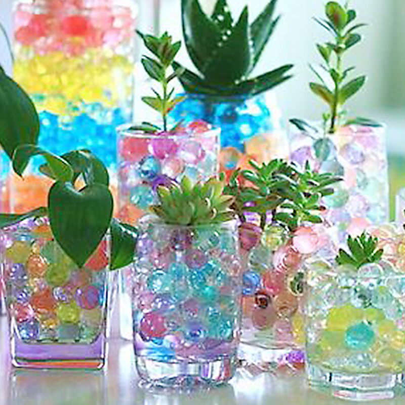 SpongeBob Crystal Clay Crystal Absorbent Beads Bubble Large Beads Can Raise Flowers Crystal Baby Hydroponic Plant Flowers