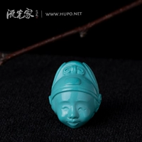 Семья Ringguang Su Gong Sculpts Natural Burquoise Boy без оптимизации высокой фарфоровой текстуры небо голубой