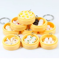 Mô phỏng hấp nhỏ buns đốt cháy lúa mì barbecued thịt bánh bao khoai môn ăn sáng mô hình sớm giáo dục sớm chơi nhà đồ chơi đạo cụ đồ chơi cho bé 3 tuổi