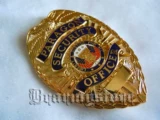 Американский отдел полиции Америки -выдающегося службы безопасности Золотой металл Большой груд