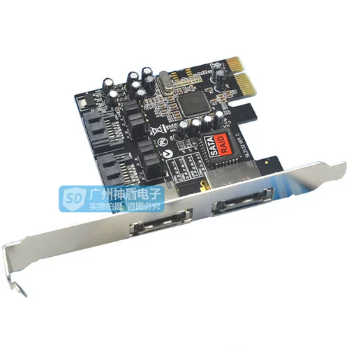 PCI-E TO SATA3 PCIE SATA3.0 CARD CARD ASM1061 SSD SOLTECT SYTAR