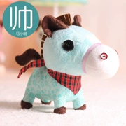 Zodiac Horse Bức tượng dễ thương Pony Doll Plush Toy Doll Puppet Girl Sinh nhật Năm mới Quà tặng Giáng sinh - Đồ chơi mềm
