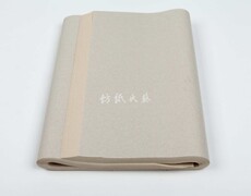 Писчая бумага из бамбука Половину приготовленной