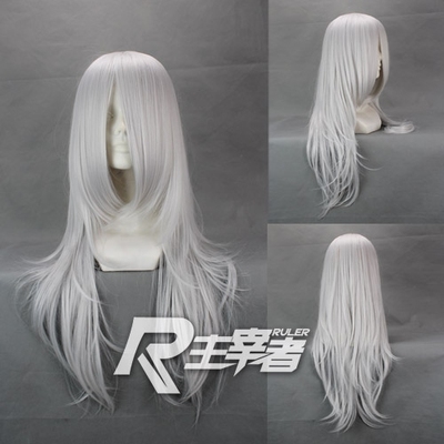 taobao agent The master of the dreamer Futian Taki/Hidden King Katano Kuroka Silver White COS wig fake hair