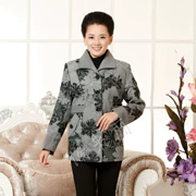Phần dài phiên bản Hàn Quốc của chiếc áo khoác len tự trồng cho nữ trung niên mùa thu và mùa đông kiểu mới mùa đông khâu len mùa đông - Trung bình và dài Coat