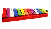 Nhạc cụ gõ Orff gõ trên đàn piano chơi piano giáo dục sớm câu đố loa loại 13 âm thanh piano nhôm chuyên nghiệp Tần Tần - Nhạc cụ phương Tây