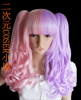 taobao agent Lolita in two colors pink and purple wig