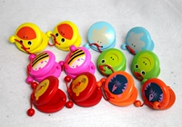 Orff nhạc cụ trẻ em bộ gõ gỗ phim hoạt hình castanets động vật tròn nhảy ban nhạc bé đồ chơi thiết bị mầm non