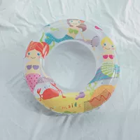 2018 chàng trai và cô gái mới vừa và nhỏ trẻ em mô hình màu mermaid khủng long vòng bơi nách inflatable phao cứu sinh phao đỡ cổ cho bé