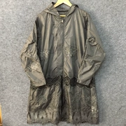 Áo khoác chống nắng thêu nặng Một loại áo khoác trùm đầu lỏng lẻo, thiết kế ban đầu thích hợp thương hiệu menswear