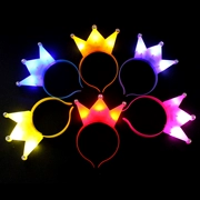 Halloween Glowing Củ cải Hội nghị thường niên Đạo cụ Cung cấp Năm mới Ánh sáng Headband Glowing Crown - Sản phẩm Đảng / Magic / Hiệu suất