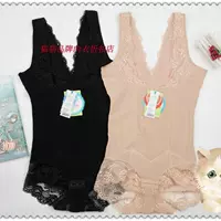 Màu xanh lá cây kỷ nguyên cơ thể hình xác thực 1010 nữ mỏng ren bụng corset dính liền cơ thể corset corset quan lot nu