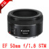 Canon Canon SLR EF 50mm f 1.8 STM Step Mute Motor Lens Bảo hành toàn quốc Máy ảnh SLR