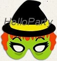 Đồ dùng cho bữa tiệc dành cho thiếu nhi Halloween Halloween Festival Festival Mask Little Sorcerer Mask - Sản phẩm Đảng / Magic / Hiệu suất