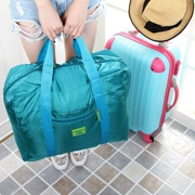 Túi lưu trữ du lịch dung lượng lớn xách tay kinh doanh túi du lịch gấp quần áo hoàn thành xe đẩy hành lý túi