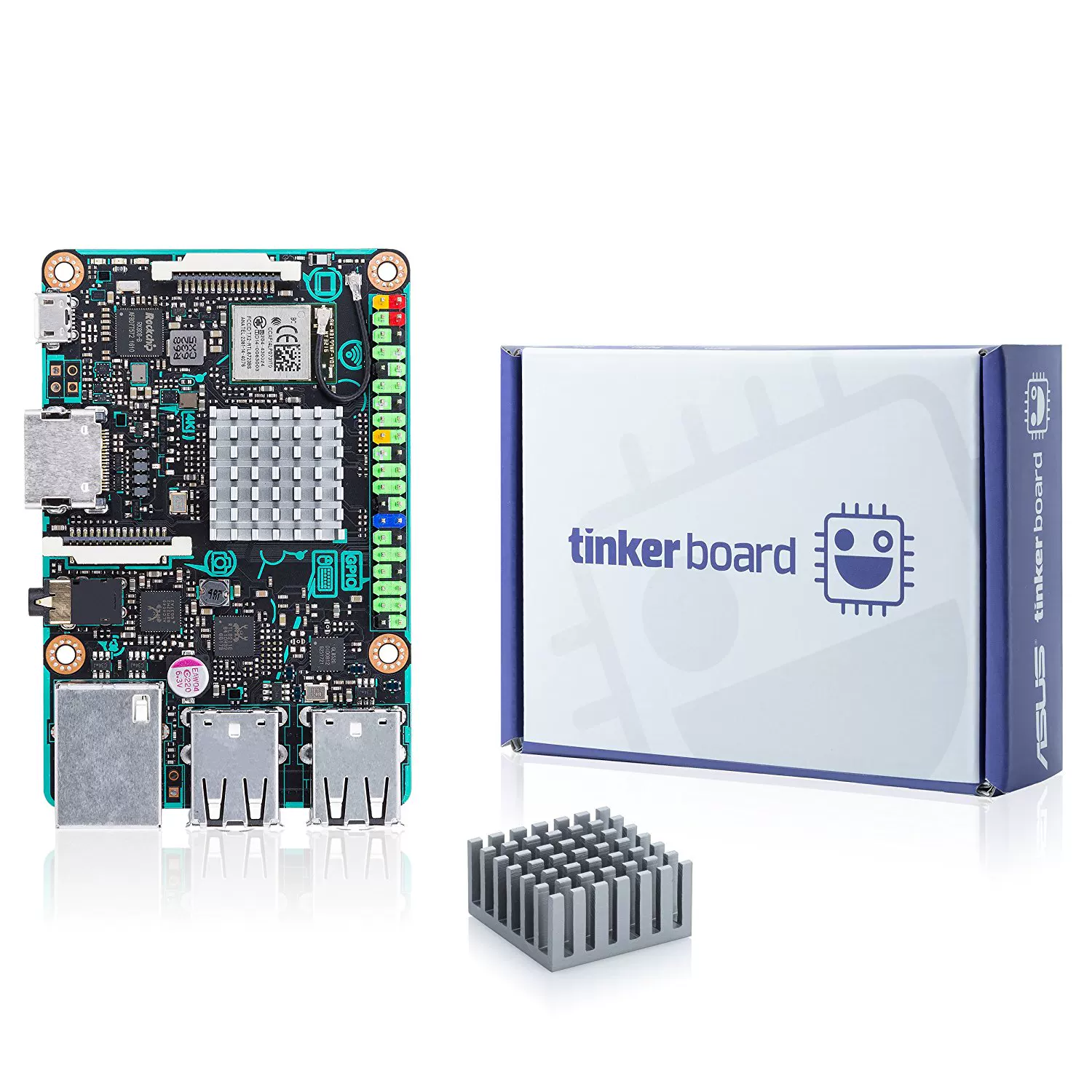 Asus новый ASUS SBC TINKER платформа станция RK328818ГГц четырехъядерный CPU MLI-T764