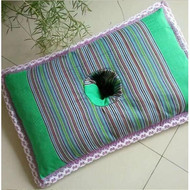 Bông chăn earmuffs lỗ duy nhất ngủ bảo vệ tai gối kinh tế thoải mái bên trong kiều mạch thân tàu mua một tặng một miễn phí áo gối