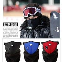 Лыжная зимняя маска, горный ветрозащитный защищающий от холода велосипед для велоспорта