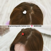 Hàn Quốc nhập khẩu phụ kiện tóc chính hãng mũ AngelRena màu kẹo tình yêu ngôi sao năm cánh nhỏ bắt clip Liu Haifa bắt - Phụ kiện tóc