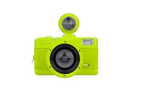 LOMO camera retro fisheye thế hệ thứ hai Fisheye Số 2 LimePunch vôi màu xanh lá cây siêu góc rộng polaroid instax
