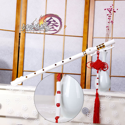 taobao agent Sword COS Three Wanli Flowers COS Weapon Big White Flutes Snow Phoenix Ice King flute sugar gourd cos prop