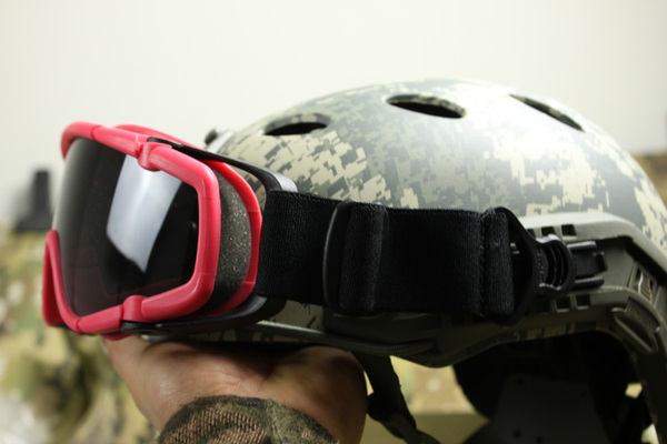 Тактические защитные очки, комплект, шлем