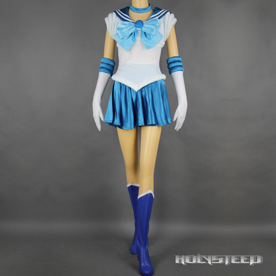 taobao agent Beautiful Sailor Mercury Mizuna Ya Mei Set/Clothing/COSPLAY (clothes+shoes)