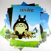My Neighbor Totoro 8 poster phim hoạt hình Nhật Bản anime xung quanh Dán tường Bức tranh tường dán